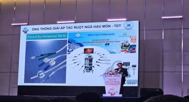 Sản phẩm ỐNG THÔNG TẮC ĐẠI TRÀNG được nhiều chuyên gia quan tâm tại sự kiện VASEL 2024